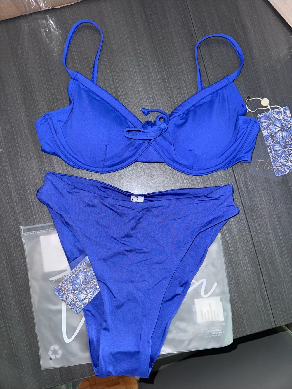 Toluca Royal Blue Bikini Set